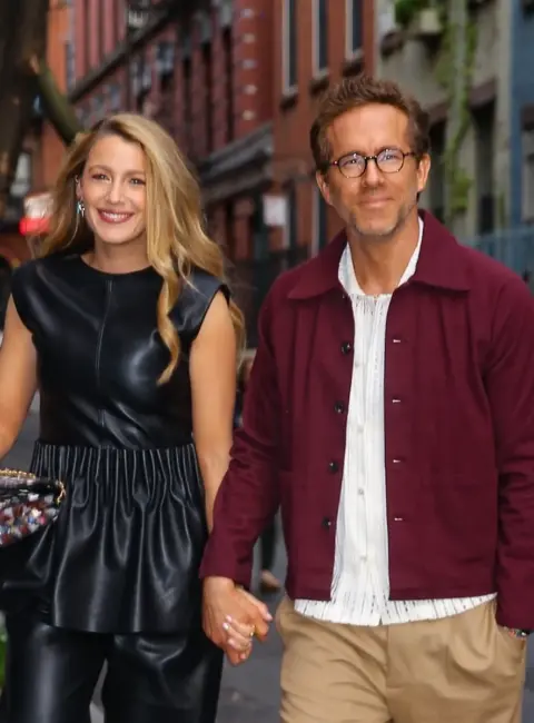 Blake Lively looks beautiful in stylish attire while attending promotional events in New York 04-29-2025