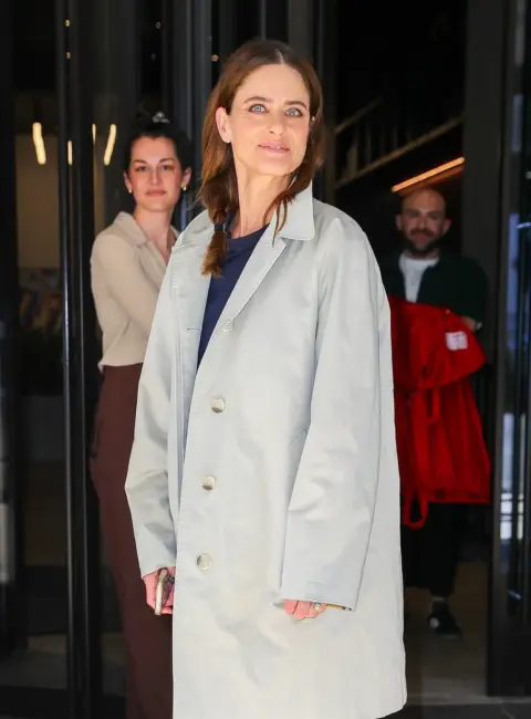Amanda Peet Arrives at Watch What Happens Live Studios 05-19-25