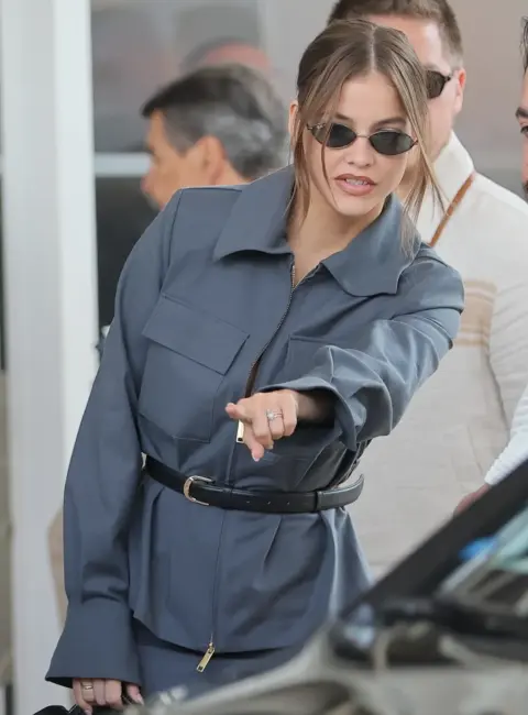 Barbara Palvin Stuns as She Arrives at Hotel Martinez in Cannes 05-16-25