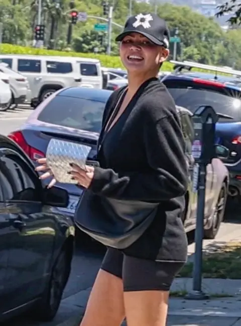 Chrissy Teigen’s Stunning Leg Show in L.A. 05-20-25