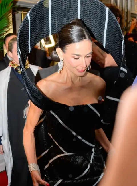 Demi Moore – The 2025 Met Gala Celebrating ‘Superfine: Tailoring Black Style’ in New York 05-05-25