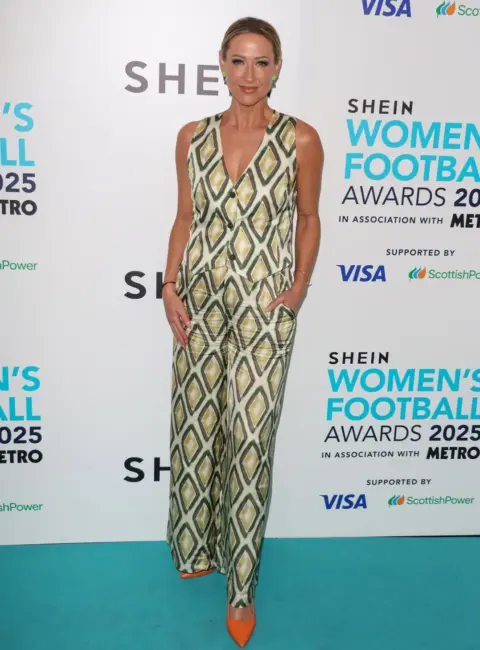 Faye Tozer – Women’s Football Awards 2025 in London 05-01-25