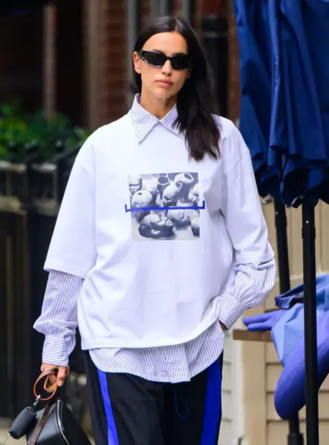 Irina Shayk in the Streets of New York with Effortless Style 05-06-25