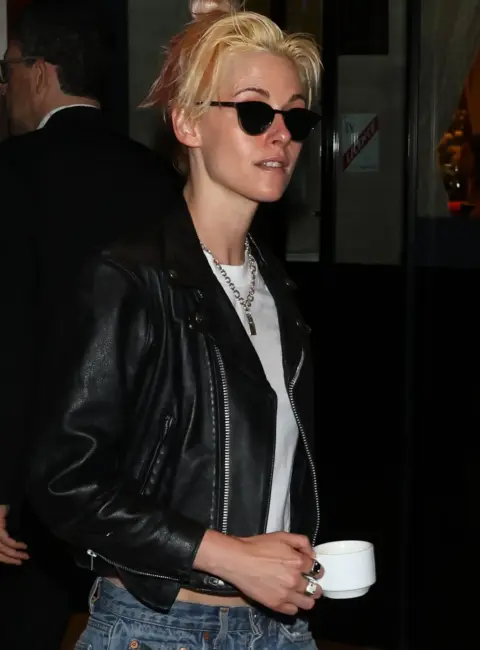 Kristen Stewart at the Majestic Hotel in Cannes 05-15-25