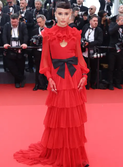 Livia Nunes – ‘Nouvelle Vague (New Wave)’ Premiere at the 78th Cannes Film Festival 05-17-25