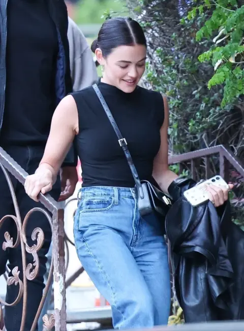 Lucy Hale Out for Dinner in Los Angeles 05-18-25