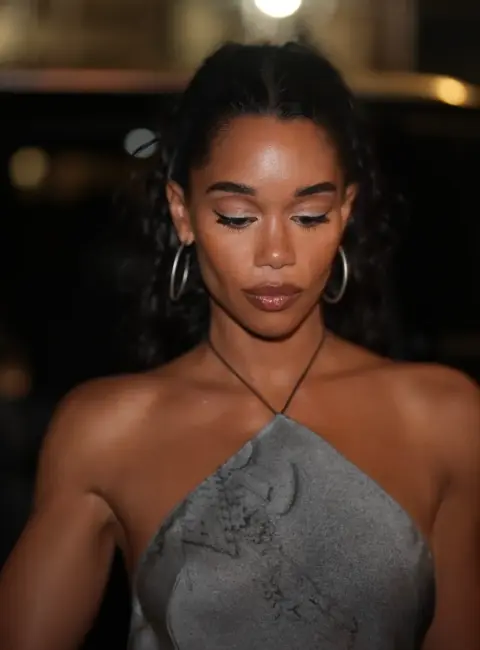 Laura Harrier Arrives at GQ Afterparty in NY 05-06-25