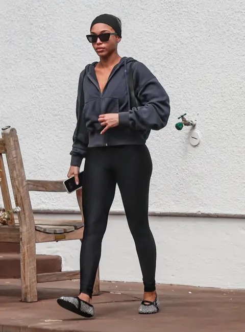 Lori Harvey Spotted After Pilates Class in Beverly Hills 05-12-25