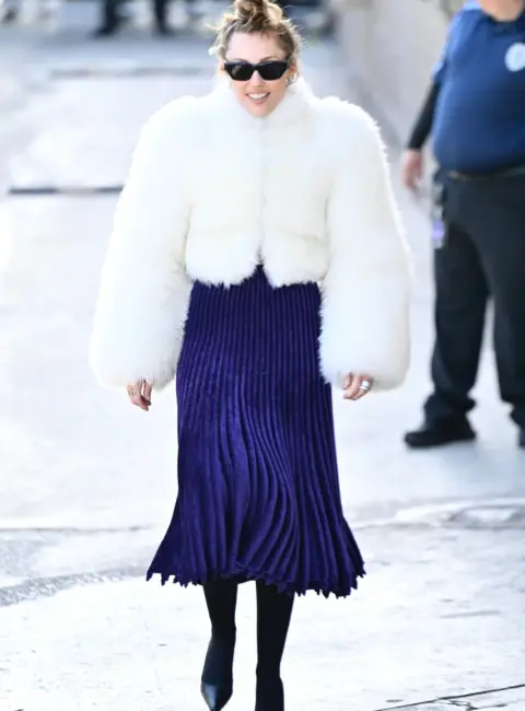 Miley Cyrus Steals the Spotlight as She Arrives in Hollywood 05-22-25