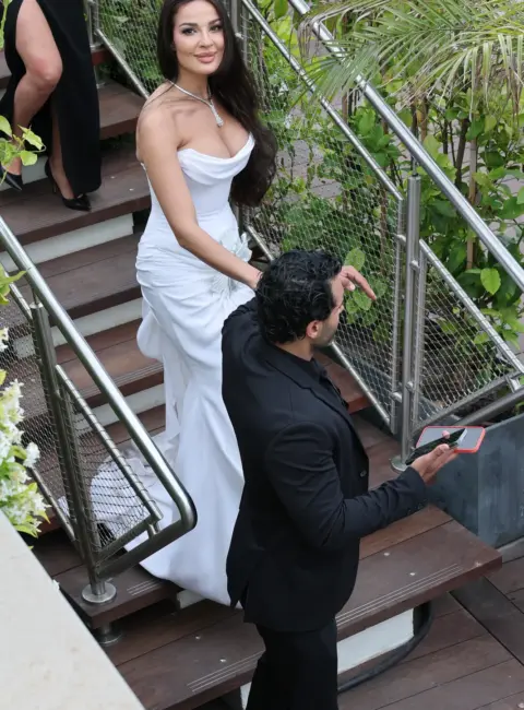 Nadine Nassib Njeim is Seen at the Martinez Hotel During the 78th Annual Cannes Film Festival 05-13-25