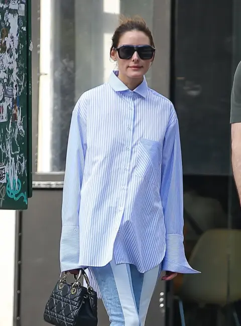 Olivia Palermo Spotted Hand-in-Hand with Husband Huebl in NY 05-08-25