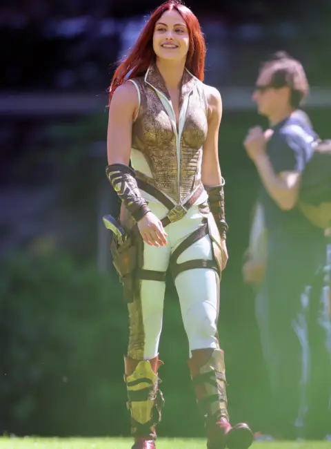 On Set with Camila Mendes: ‘Masters of the Universe’ in London 05-10-25