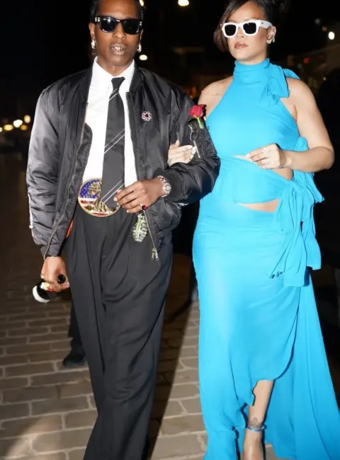 Rihanna and A$AP Rocky Turn Heads at Ray-Ban Yacht Event in Cannes 05-19-25