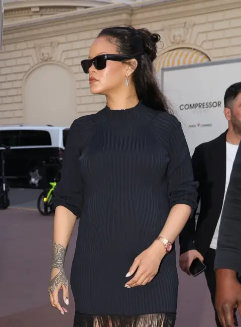 Rihanna’s Chic Croisette Visit: A Stylish Outing to the Messika Boutique in Cannes 05-21-25
