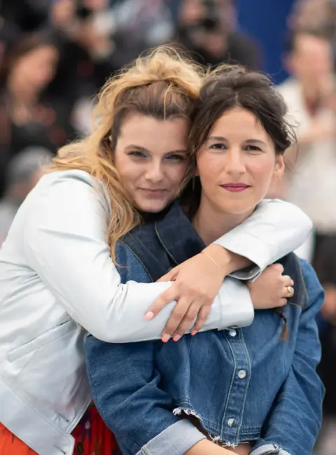 Romane Gueret and Lise Akoka – Ma Frere Photocall at the 78th Cannes Film Festival 05-22-25