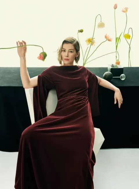 Rosamund Pike – Harpers BAZAAR UK June 2025