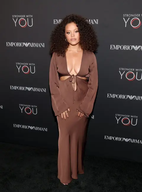 Sarah Jeffery – Emporio Armani Fragrances Stronger With You Launch Event in Venice, California 05-22-25