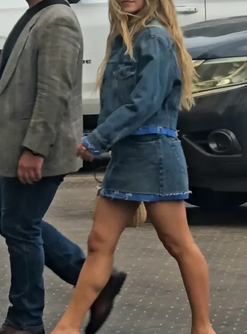 Sydney Sweeney Leaving the Palm Beach Club In Las Vegas 05-03-25