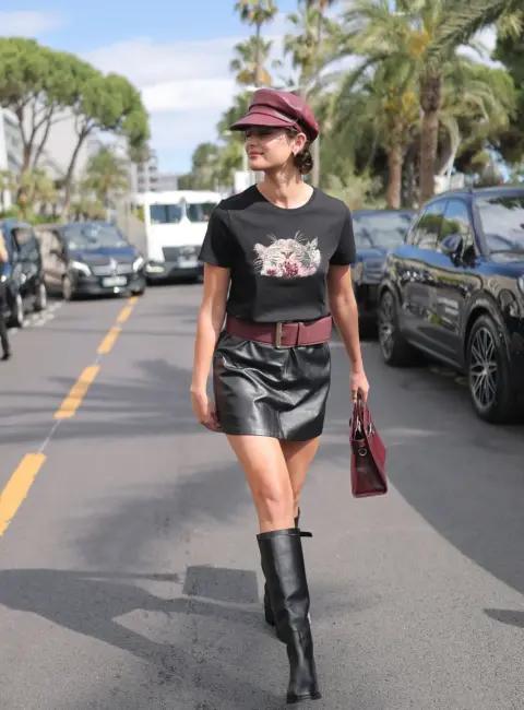 Taylor Marie Hill Turns Heads at the Hotel Martinez in Cannes 05-23-25