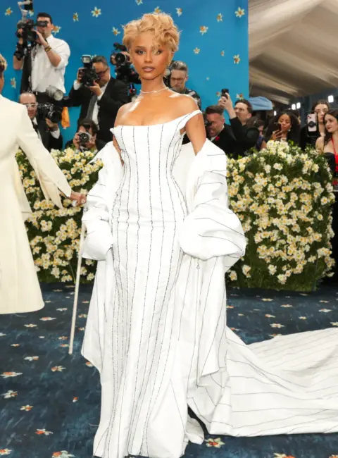 Tyla – The 2025 Met Gala Celebrating ‘Superfine: Tailoring Black Style’ in New York 05-05-25