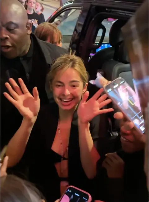 Addison Rae – Leaving Her Performance at The Box in London 06-10-25