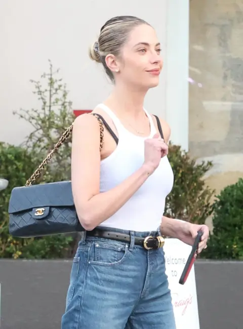 Ashley Benson and Husband Brandon Davis Spotted Exiting Dinner at Craig’s 06-26-25