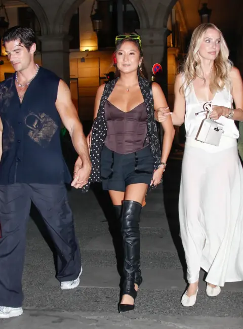 Ashley Park, Paul Forman, and Leonie Hanne Turn Heads at Paris Fashion Week 06-27-25