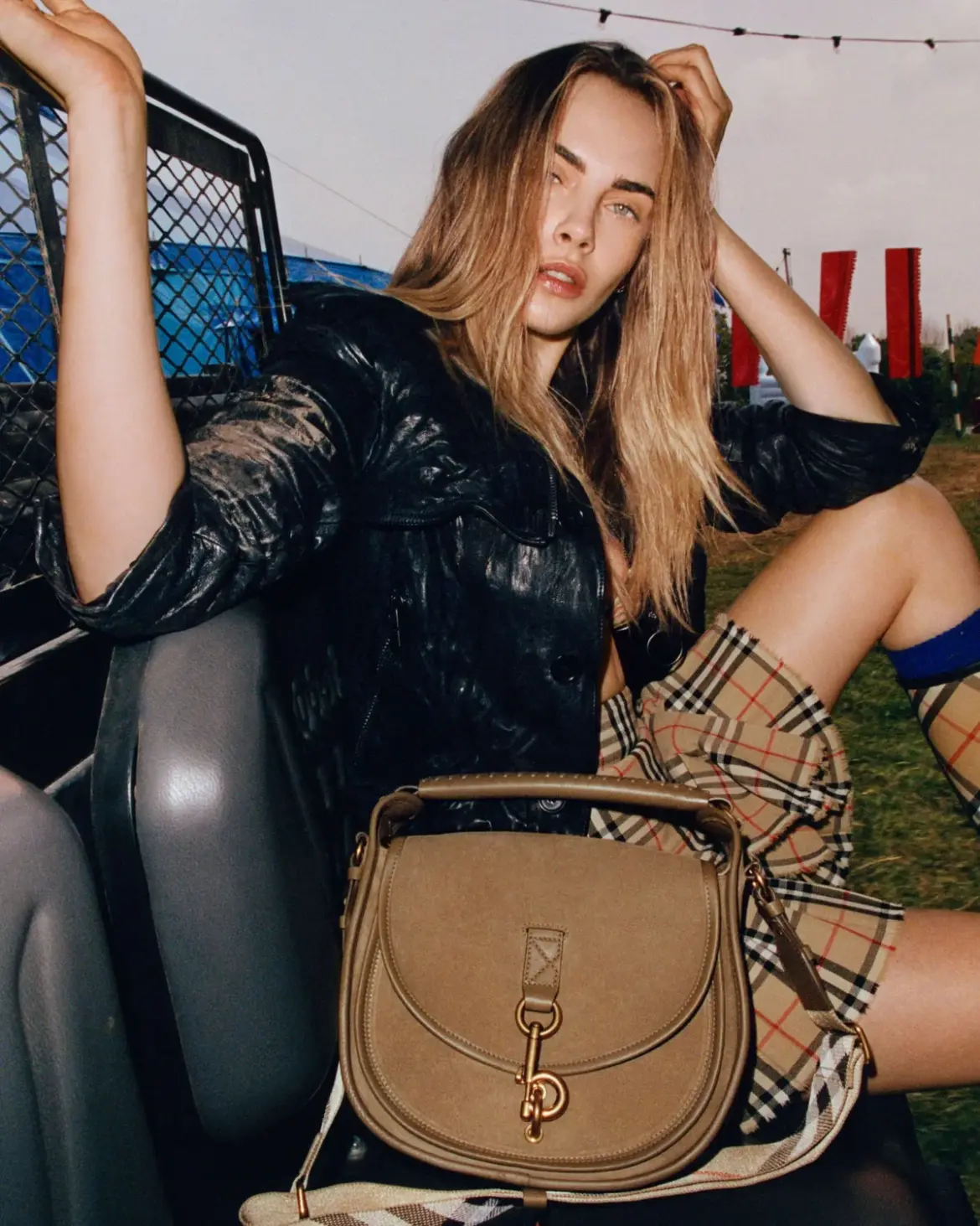 Cara Delevingne – Burberry Festival Campaign June 2025