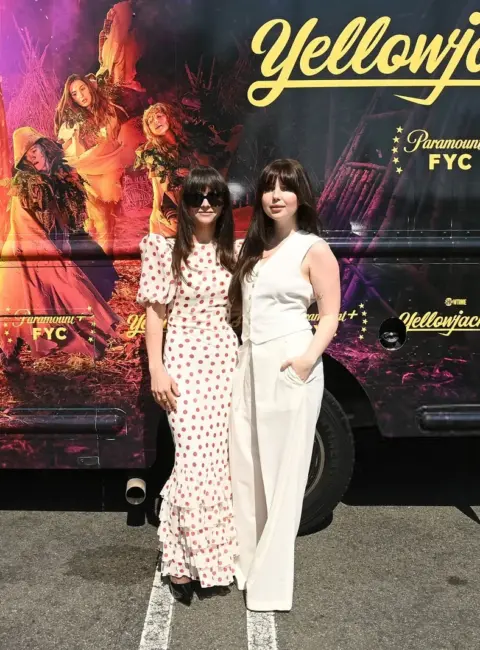 Christina Ricci and Sammi Hanratty – ‘Yellowjackets’ FYC Ice Cream Truck in Newport 06-07-2025