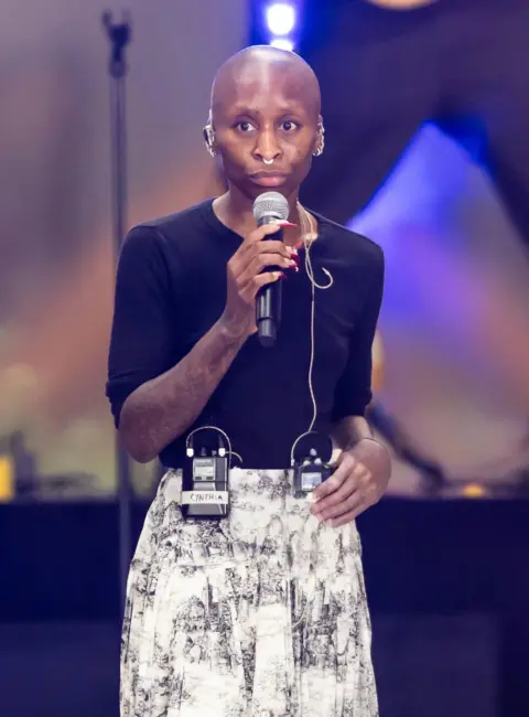 Cynthia Erivo at NBC’s ‘Today’ Show Citi Concert Series at Rockefeller Plaza in New York City 06-06-25