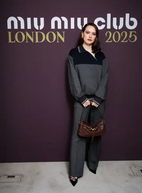 Daisy Ridley – Miu Miu New Bond Street Flagship Store in London, England 06-12-25