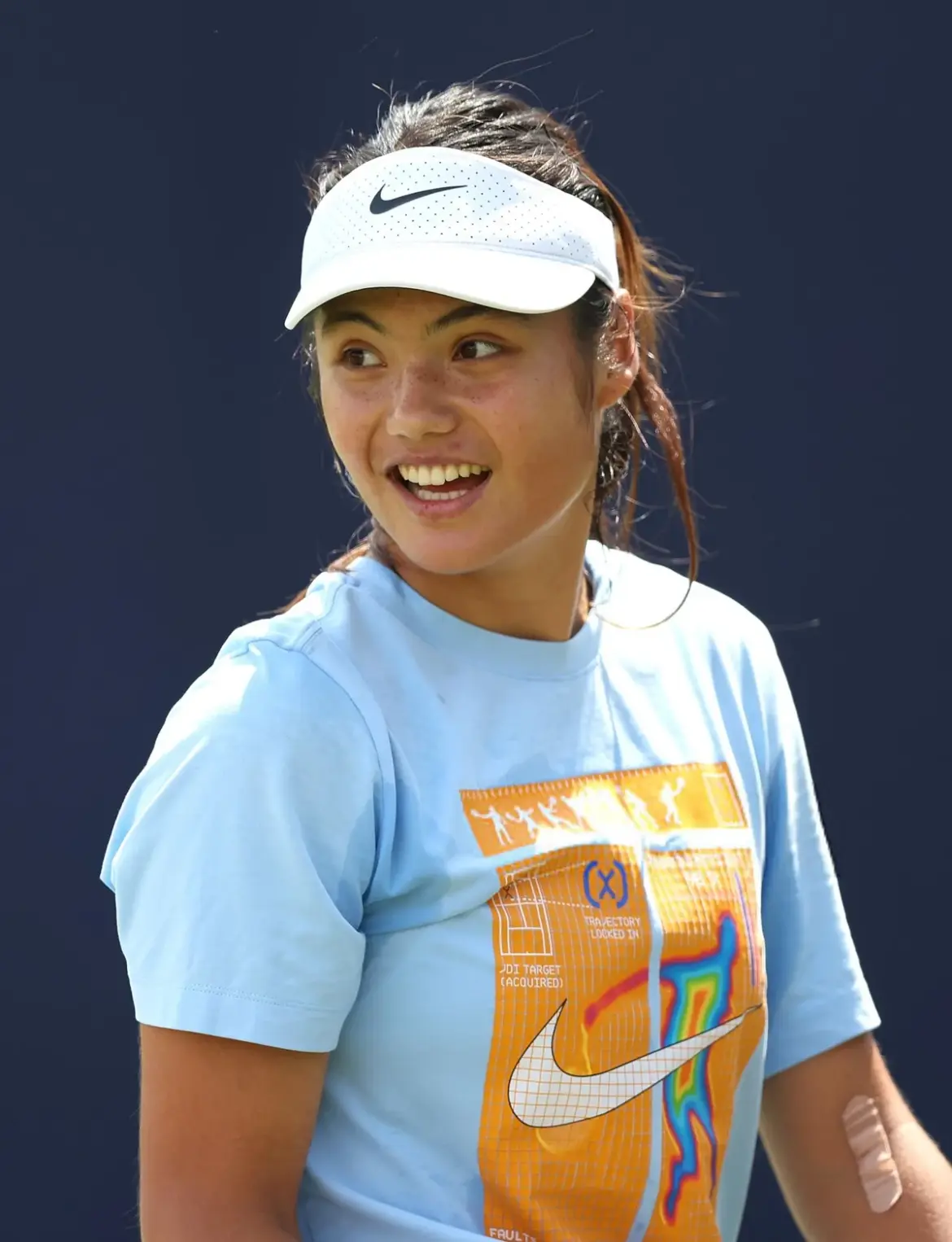 Emma Raducanu Shines in Pre-Championship Practice Session in London 06-06-25