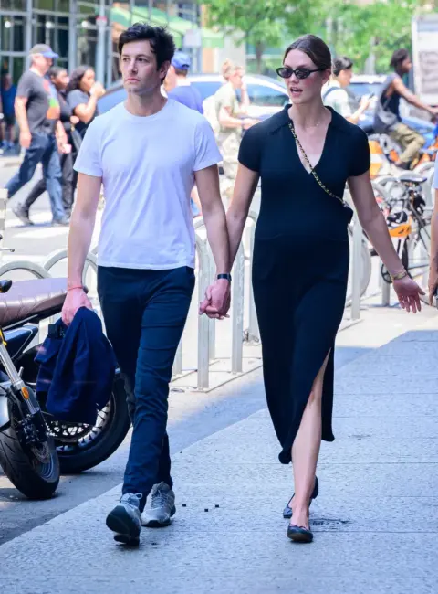 Karlie Kloss and Joshua Kushner Spotted Enjoying a Coffee Stroll in NYC 06-14-25