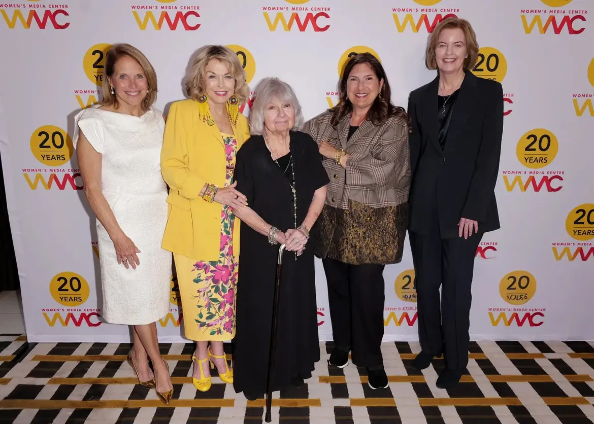 Katie Couric, Pat Mitchell, Robin Morgan, Regina K. Scully and Julie Burton – 2025 Women’s Media Awards in New York City 06-05-25 Katie Couric, Pat Mitchell, Robin Morgan, Regina K. Scully and Julie Burton – 2025 Women’s Media Awards in New York City 06-05-25