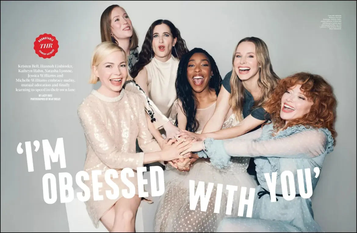 Kristen Bell, Hannah Einbinder and Kathryn Hahn – The Hollywood Reporter June 2025