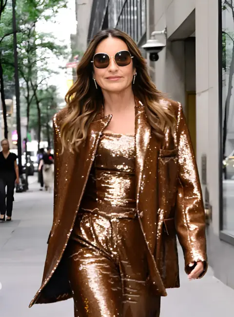 Mariska Hargitay is Seen at the ‘Today’ in New York City 06-26-25