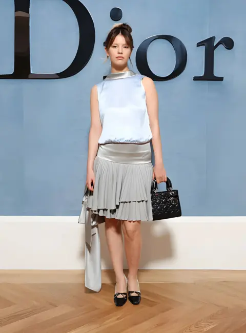 Mia Goth – Dior Homme: Photocall Menswear Spring/Summer 2026 in Paris, France 06-27-25