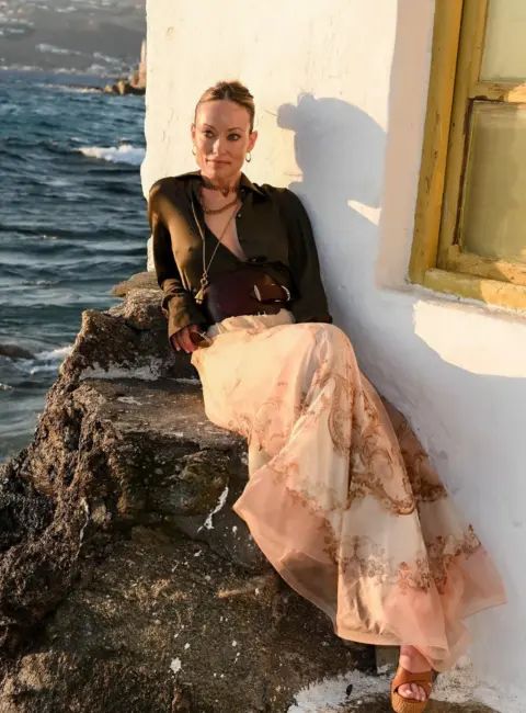 Olivia Wilde – ZIMMERMAN SUMMER in Mykonos, Greece 06-16-25