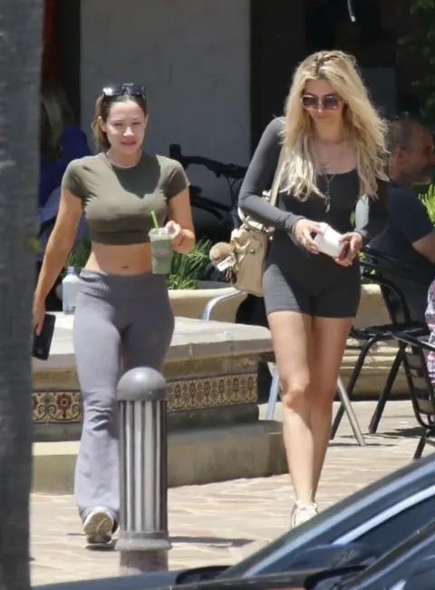 Paris Jackson and Ester Exposito Turn Heads in Malibu After Gym Session 06-22-25