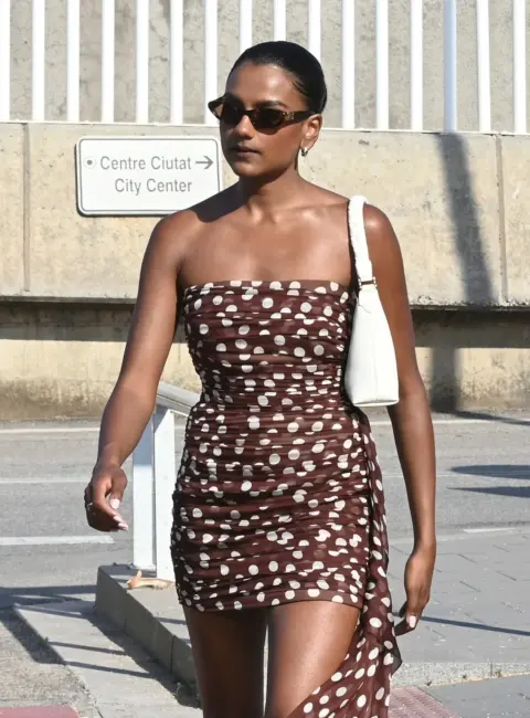 Simone Ashley – Hosts Luminarara Christening In Barcelona 06-26-25