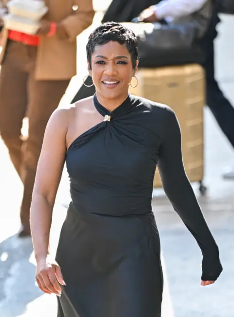 Tiffany Haddish Spotted Exiting Jimmy Kimmel Live! in Hollywood 06-24-25