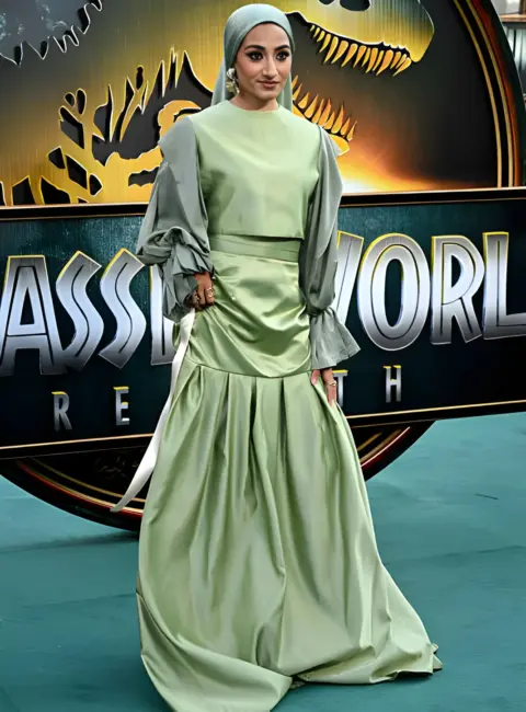 Zainab Jiwa – ‘Jurassic World Rebirth’ World Premiere at the Odeon Luxe Leicester Square in London, England 06-17-25