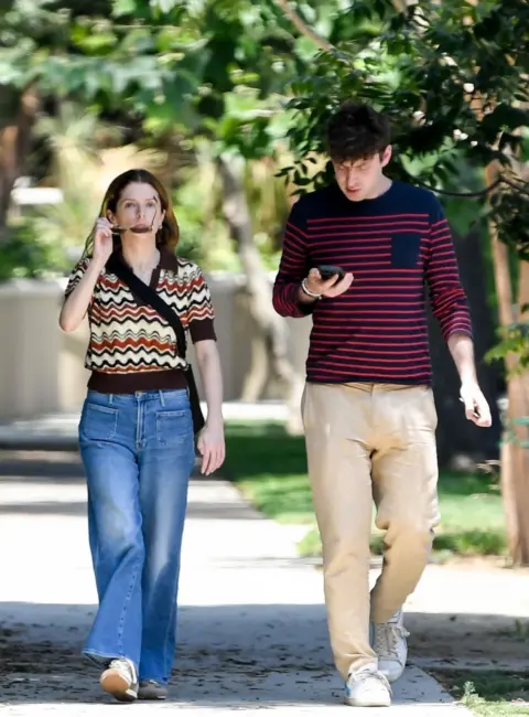 Anna Kendrick and Alex Edelman Enjoy a Cozy Sunday in Studio City 07-13-25