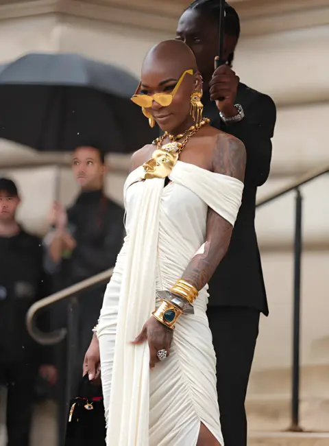 Anna Lopez – Paris Fashion Week, Schiaparelli Haute Couture Fall/Winter 2025/2026 Show in Paris 07-07-25