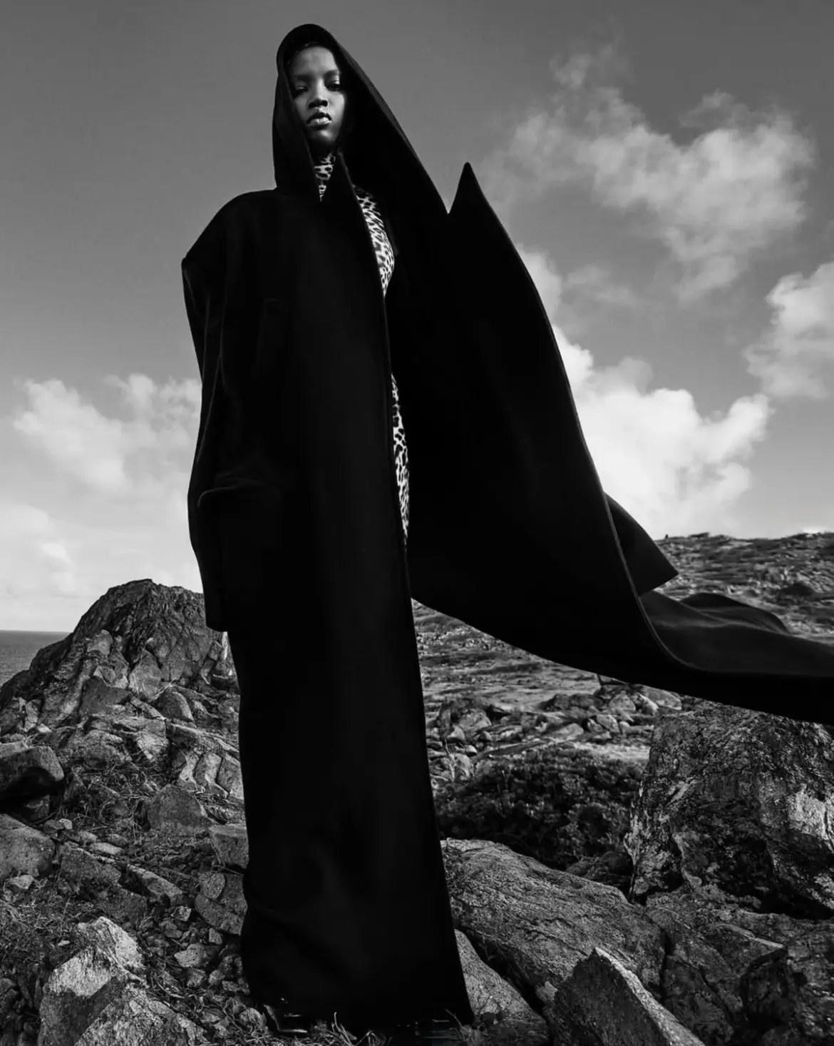 Anok Yai – Fashion in the Wild for Vogue France August 2025