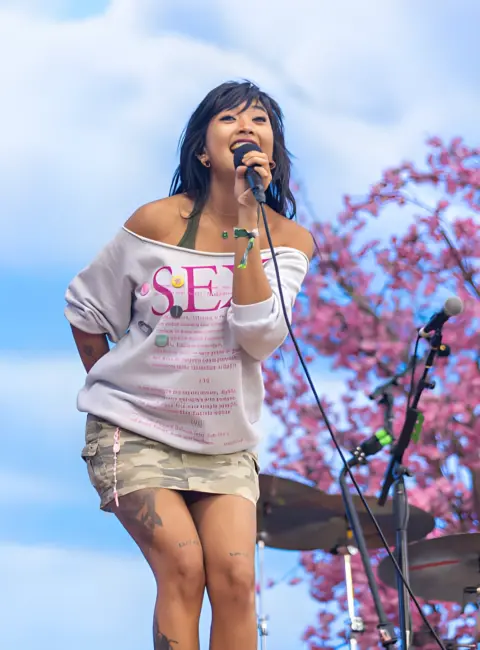Beabadoobee – Perform at BST in Hyde Park in London, England 07-05-25