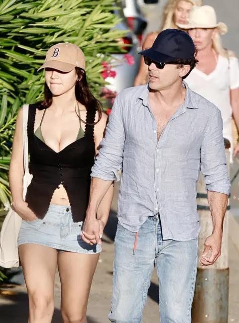 Caylee Cowan and Casey Affleck Soak Up the Sun in St. Tropez, France 07-26-25