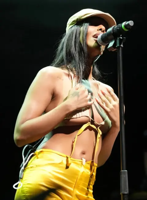 Chxrry – Performs Onstage the ESSENCE GU® Kickback at The Fillmore New Orleans in New Orleans, Louisiana 07-04-25
