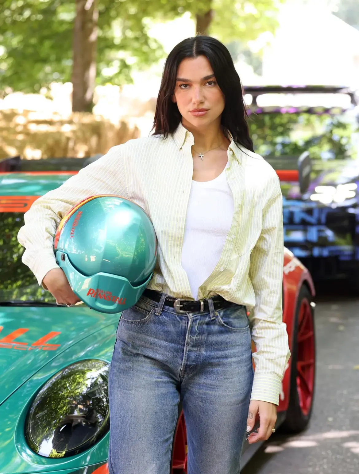 Dua Lipa – Goodwood Festival of Speed in West Sussex 07-12-25
