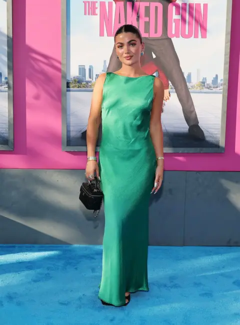 Evangelina Petrakis – ‘The Naked Gun’ New York Premiere 07-28-25